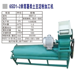 红薯磨粉机的深加工工艺